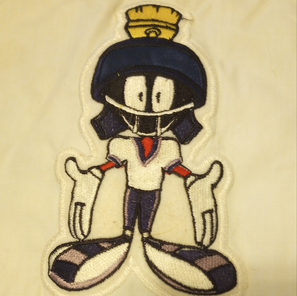 Dallas Cowboys NFL Marvin The Martian  Looney Tunes Vintage Jacket - Picture 3 of 9